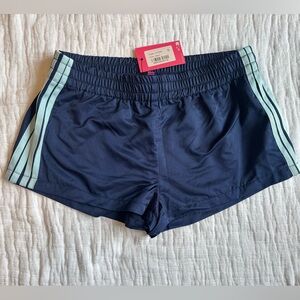Edikted Nikki Nylon Shorts Navy Blue